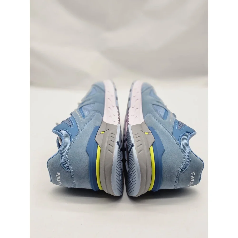 FitVille Recovery Sneakers Womens 9.5W Blue Arch Support LQ-RCV120240112W